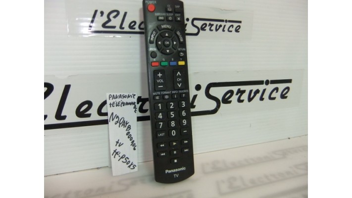 Panasonic N2QAYB000706 remote control
